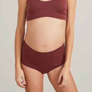 Hatch the High Tuck Cotton Brief in Anise Sz Medium NWT